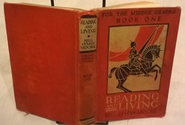 Reading and Living for Middle Grades. Book I (1930 Grammar School Literature HC) - £8.82 GBP