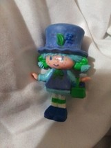 Vtg 1981 PVC Figure Blueberry Muffin with Berry Basket Strawberryland Miniatures - $8.00