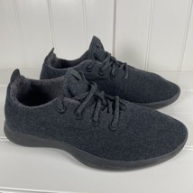 Allbirds Wool Runners Sneaker Lace Up Comfort Charcoal Mens Size 10 - $24.95