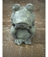 Frog Garden Cement Decoration - $26.91 CAD