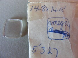 Vintage Omega Crystal 5327  14.8 x 14.8 NOS - $551.17 MXN
