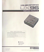 Service Manual and Parts List Booklet for the Yamaha UX96 USB-MIDI Inter... - $13.88 CAD