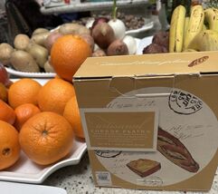 Williams Sonoma Portugal Set of 4 Appetizer Cheese Plates 6 3/4" BNIB - $29.42