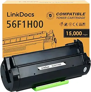 High Yield Toner Cartridge Replacement For Lexmark 56F1000 Work For Lexm... - $351.99