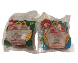 Set Of 1999 McDonalds Winnie The Pooh Soft Toy Keychains - Roo And Tigger - £7.59 GBP