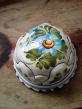 Vintage Bassano Ceramiche ABC Floral Hand Painted  Ceramic  Pottery  Mold ITALY - £8.57 GBP