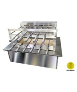 Brazilian BBQ Charcoal Grill with Firebox - 11 Skewers - Oca-Brazil - $3,390.00
