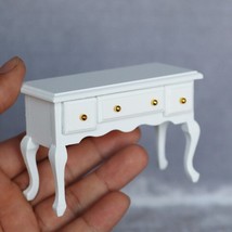 AirAds Dollhouse furniture 1:12 miniature furniture writing table Console Table - £6.78 GBP