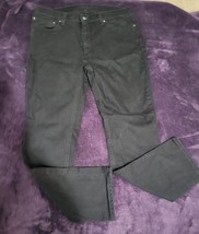 Levi&#39;s Black men straight leg jeans Size 38 x 32 - $15.00