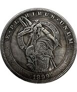 1899 Fantasy Medal - Diseño egipcio con Anubis - $18.66 CAD