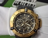 Invicta subaqua noma III black/gold quartz watch/silicone/plastic strap ... - £314.68 GBP
