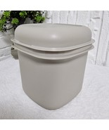 Vintage Tupperware Stackable Storage Container – Square Modular Keeper w... - $52.36 CAD
