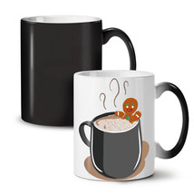 Chilling Gingerbread NEW Colour Changing Tea Coffee Mug 11 oz | Wellcoda - £19.16 GBP