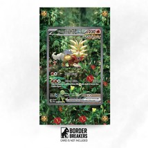 Gouging Fire 204/162 Pokémon Extended Art Display Case - $552.08 MXN