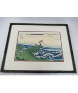 Katsushika Hokusai Woodblock Print Kajikazawa Kai Province Mt Fuji Japan... - £189.87 GBP