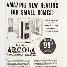 1934 American Radiator Arcola Heater Advertisement Ephemera NRA Member - $29.99
