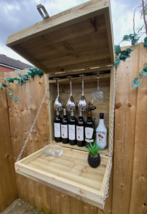 Large Garden Wall Bar/Personalised/Outdoor Living - $95.00