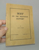 1936 Why do the Righteous Suffer? Radio WHAS Devotional League Ashbury College - £7.83 GBP