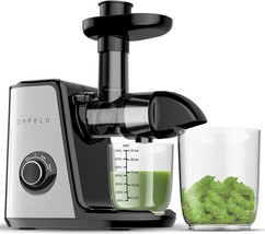 Juicer Machines, ORFELD Slow Masticating Juicer, Cold Press Juicer with Silent - £93.08 GBP