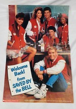 Saved By the Bell Poster 1993 17” x 11” Scholastic Mag Insert Back to School  - £18.64 GBP