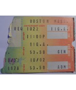 Devo At The Paradise 1978 Vintage Rare Collectible Ticket Stub Boston Ma... - $9.42 CAD