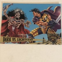 Skeleton Warriors Trading Card #72 Dark Vs Lightstar - £1.51 GBP