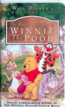 The Many Adventures of Winnie the Pooh (Disney&#39;s Masterpiece) [VHS Clamshell] - £1.77 GBP