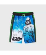NEW Star Wars Darth Vader Tie Fighter Swim Trunks Boys SIZE XS 4/5 UPF 50+ - $13.02 CAD