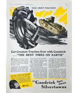 GOODRICH Farm Service SILVERTOWNS-Military Tanks-Traction-1941 Vintage P... - $17.00 CAD