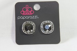 Paparazzi Earrings (new) BLING TASTIC! - SILVER - POST EARRING - £6.77 GBP