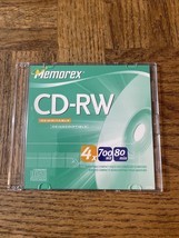 Memorex CD-RW 700 Mb - $11.76