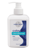 KeraColor Color Clenditioner - Blue, 12 ounce
