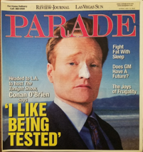 CONAN O&#39;BRIEN, Robin Williams  @ PARADE Magazine May 10, 2009 - £4.65 GBP