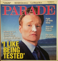 CONAN O&#39;BRIEN, Robin Williams  @ PARADE Magazine May 10, 2009 - £4.68 GBP