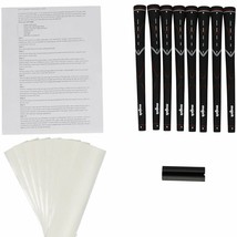 Majek Men&#39;s Golf grips Midsize Black Tour Pro &amp; Griff Kit (8 grips see d... - £23.97 GBP