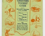 New Orleans Hotel Greeters Tourist Guide March 1938 Louisiana  - £19.85 GBP