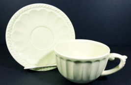 American Atelier Athena Mint Green Cup and Saucer Ironstone - £7.09 GBP