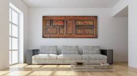 Rustic Barn wood wall Art Decor, Hand-carved Reclaimed wood Wall Hanging... - £473.72 GBP