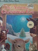 Vintage A Little Golden Book The Animals’ Christmas Eve By: Gale Wiersum 1977 - £3.98 GBP