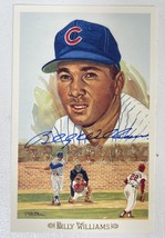 Billy Williams Signed Autographed Perez Steele Photo Postcard - £31.23 GBP