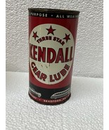 Vintage Kendall Gear Lube NOS Metal Can Great Automobile Graphics ￼ - £48.40 GBP