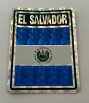 El Salvador Country Flag Reflective Decal Bumper Sticker - $6.79