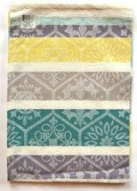 Striped Jacquard Cotton Kitchen Towel or Dish Towel Split P Orleans - £6.20 GBP