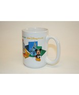 Disney World Four Parks One World Coffee Mug Cup Mickey Donald Goofy Plu... - £6.28 GBP