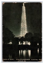 Night View Schifferdecker Electric Park Tower Joplin MO UNP DB Postcard S18 - £14.01 GBP