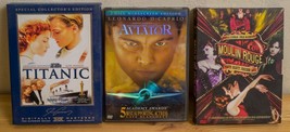 Restposten Von 3 DVD Titanische Spezial Edition Die Aviator Moulin Rouge Hk - $43.91
