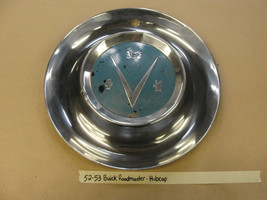 OEM 52-53 Buick Roadmaster Special V8 15&quot; HUB CAP HUBCAP WHEEL COVER - £46.70 GBP