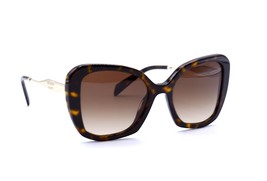 New Prada Pr 03YS 2AU6S1 Tortoise Brown Gradient Authentic Sunglasses 53-19 - £231.65 GBP