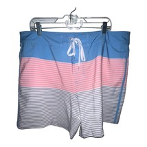 Chubbies Board Shorts The Stripe Dreams 6&quot; Inseam Men Lined Beach Size 4... - $31.20 CAD
