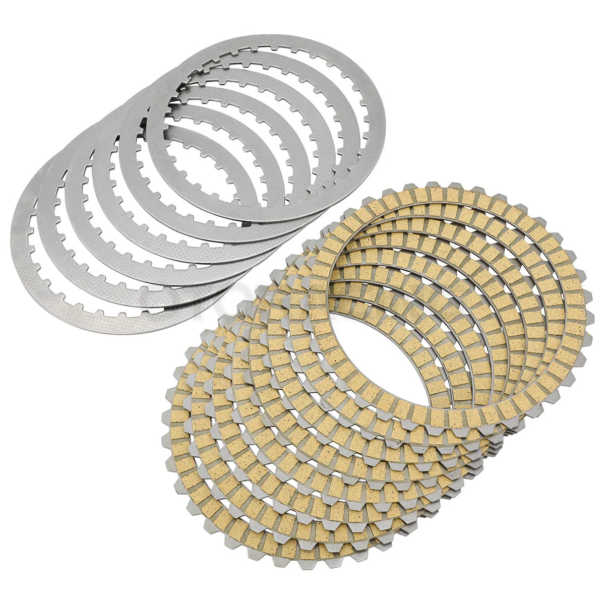 Clutch Friction Plate Discs For Harley Sportster Iron Super Low XL 883 XLH 1200 - £34.26 GBP+